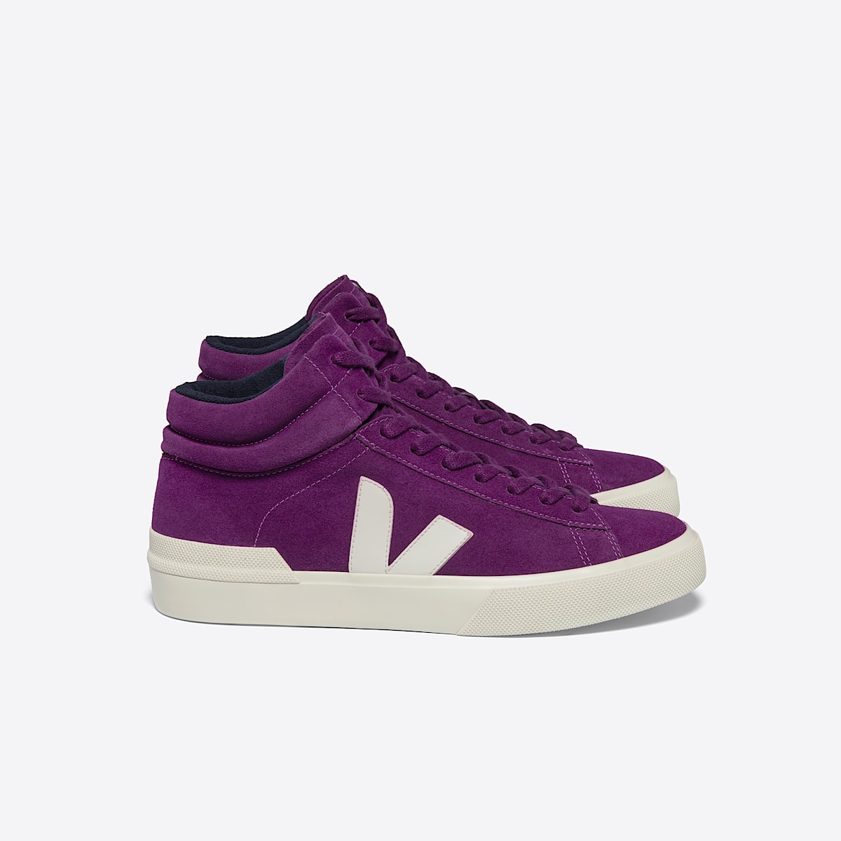 veja sneakers minotaur pelle-scamosciata rosso TR0303312 Lateral view