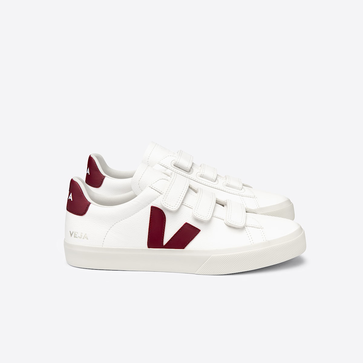 veja baskets recife-logo cuir blanc RC0502637 Lateral view