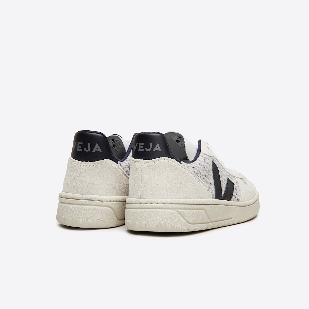 veja sneaker v-10 flanell weiss VX0401439 Back view