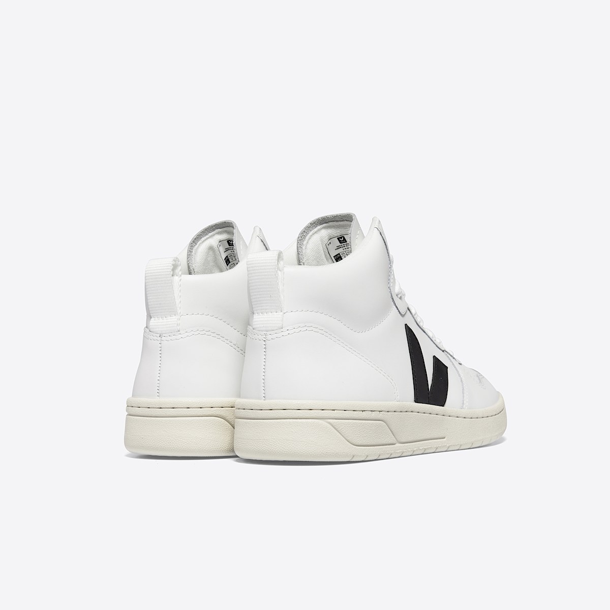 veja sneaker v-15 leder weiss VQ0203304 Back view