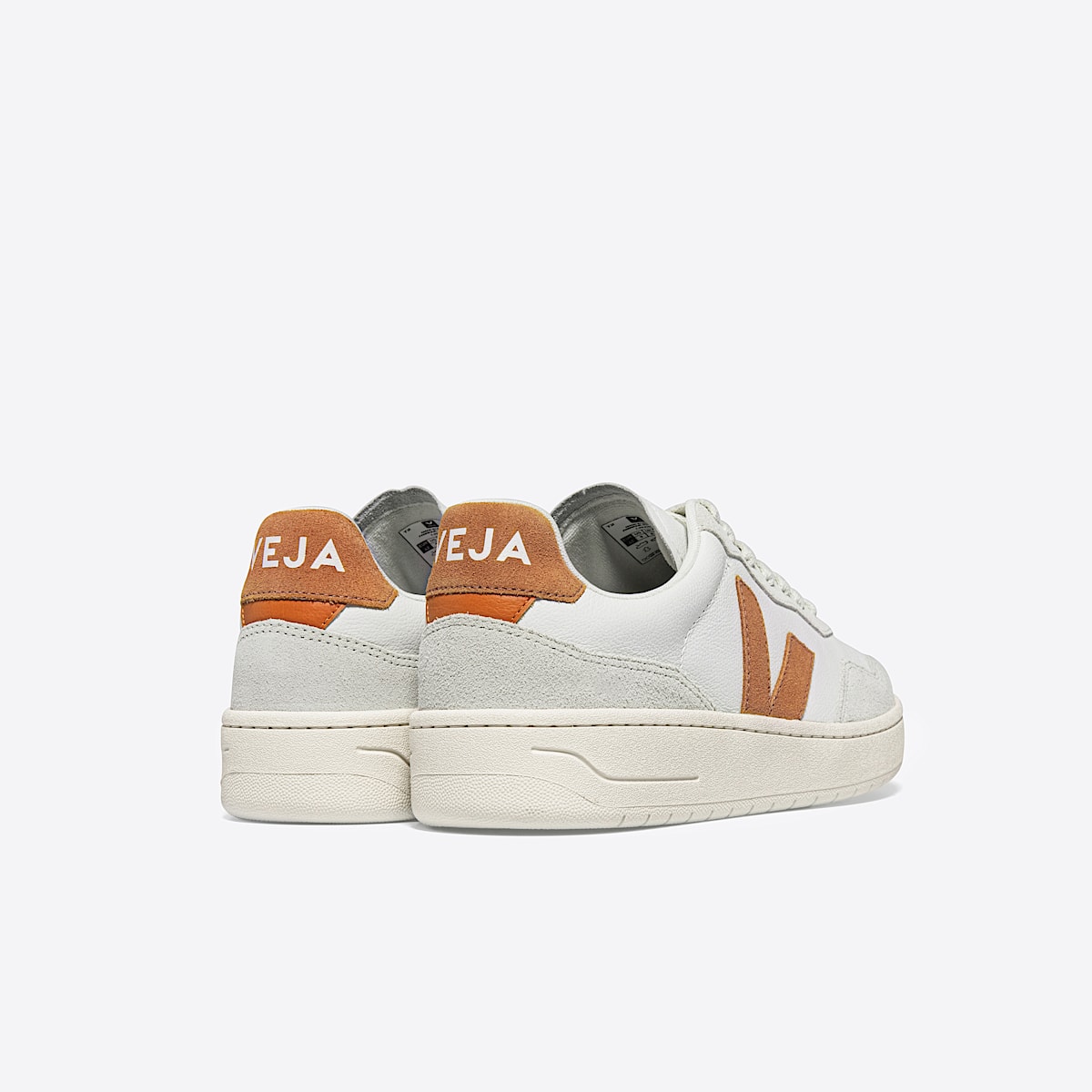 veja sneaker v-90 leder weiss VD2003389 Back view