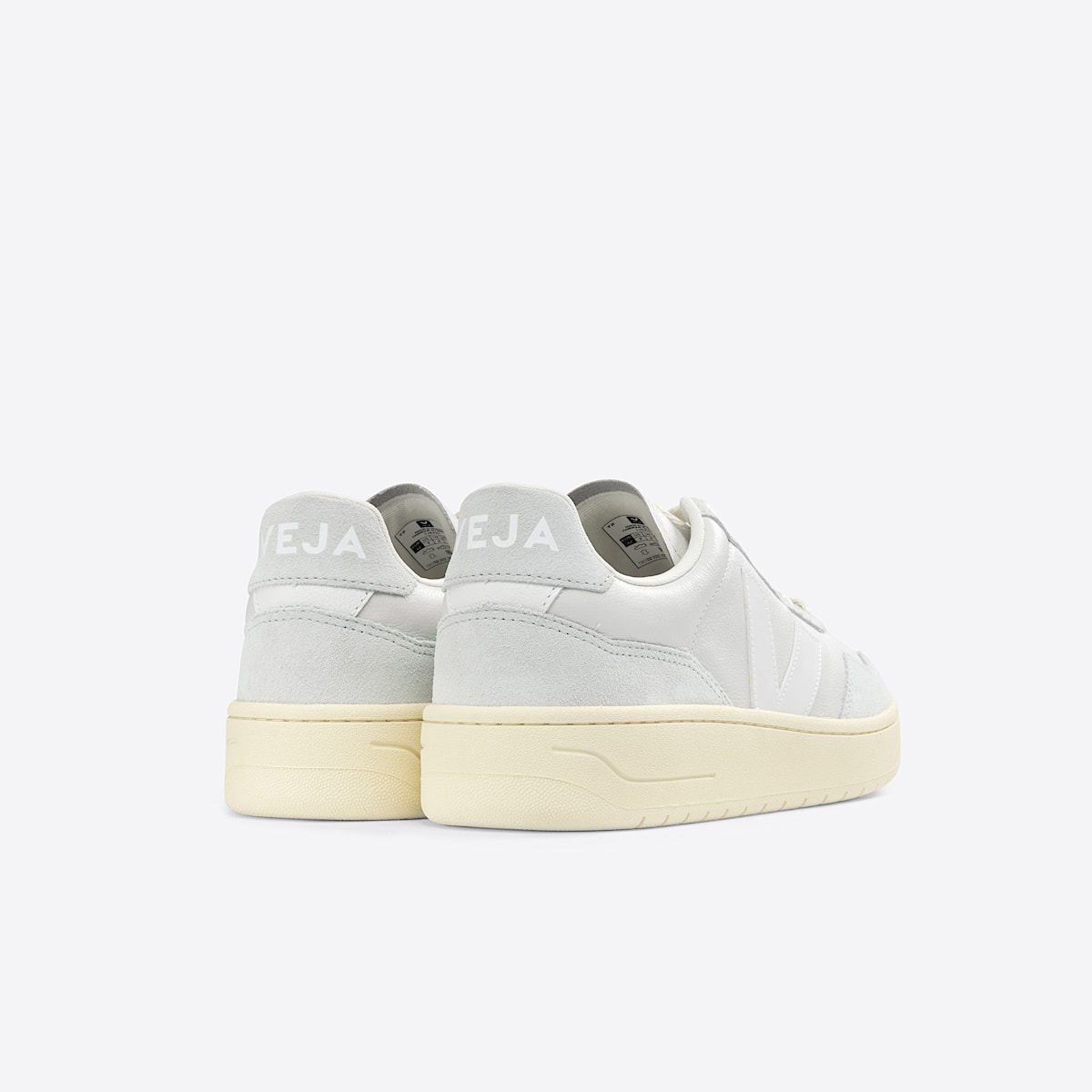 veja baskets v-90 cuir blanc VD2003379 Back view