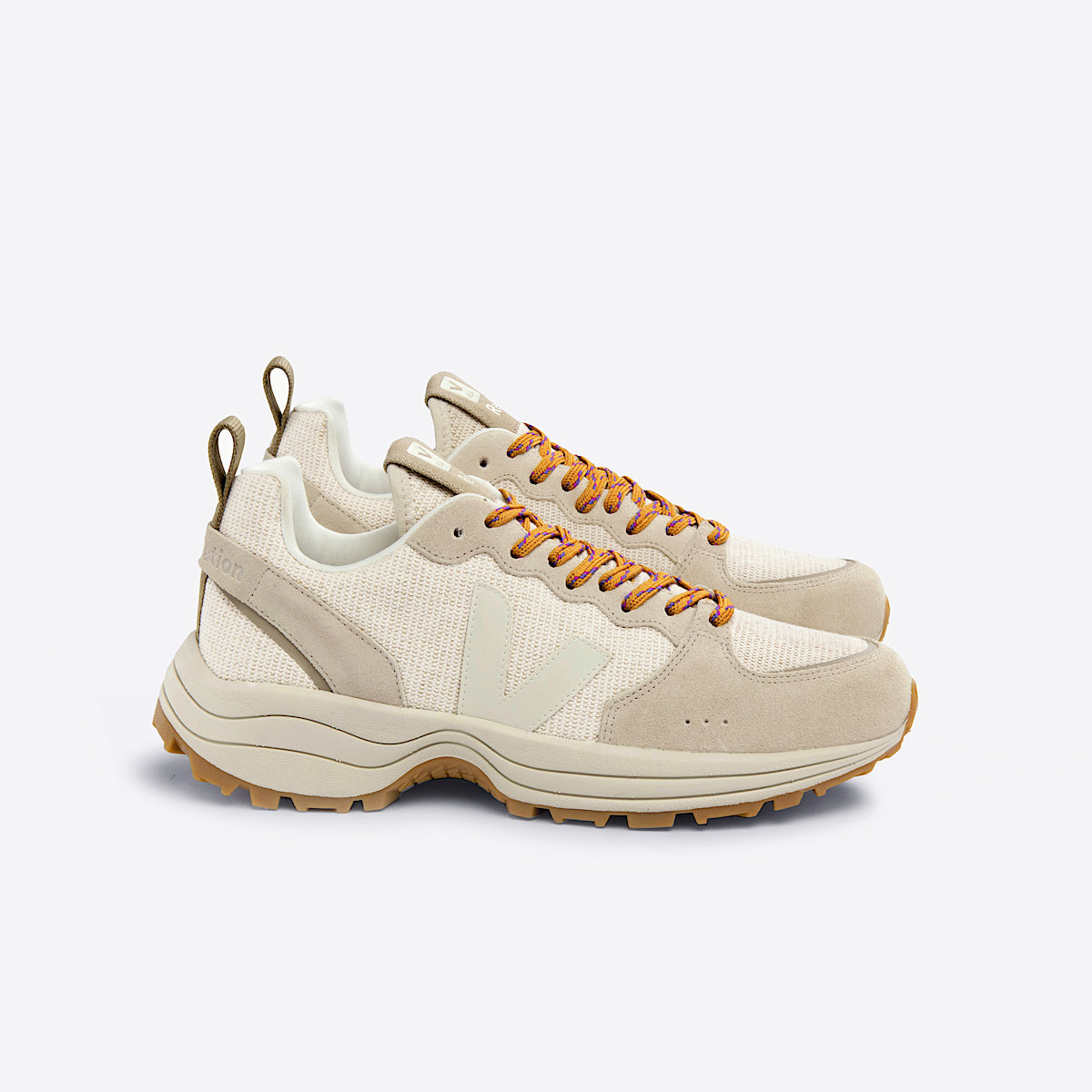 veja sneakers venturi jute beige VT1603282 Lateral view