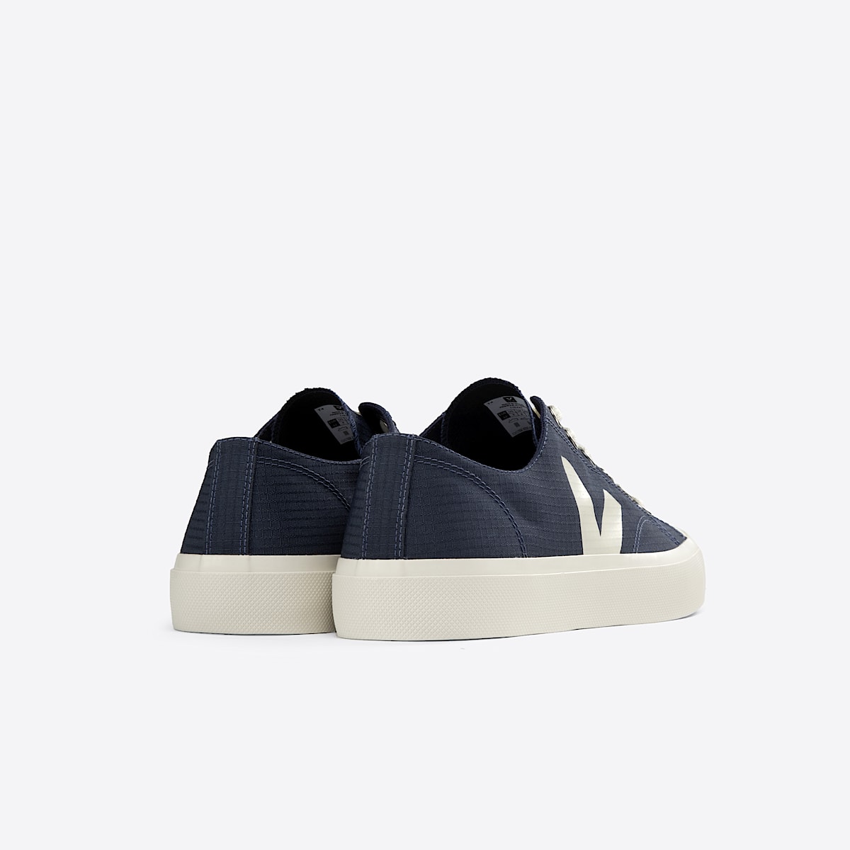 veja baskets wata-ii-low ripstop bleu PL1903349 Back view