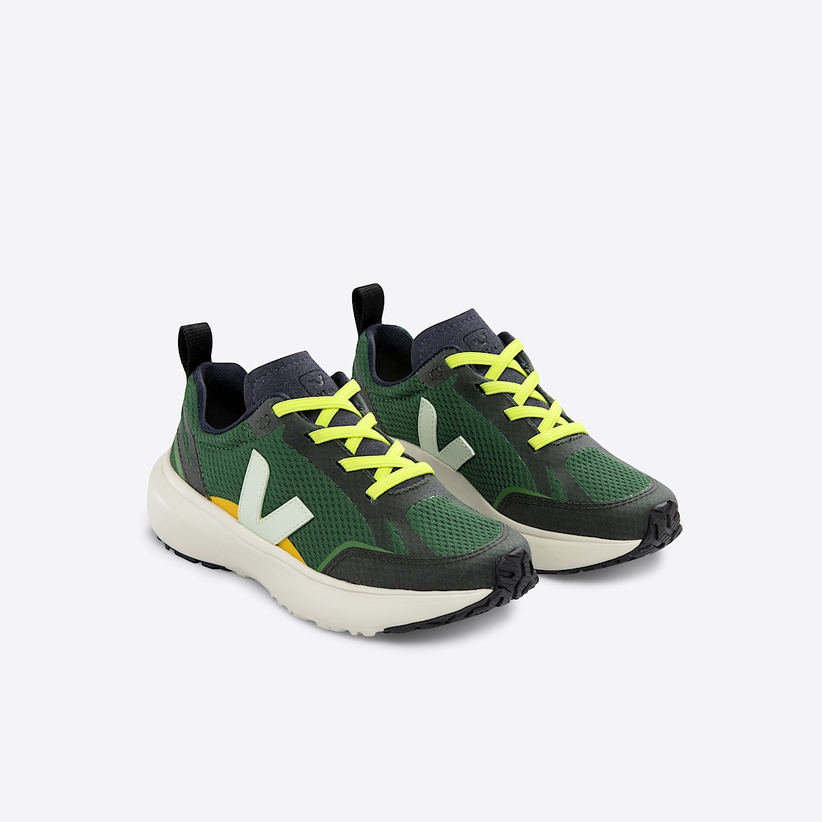 veja sneakers small-canary-light recycled green YL1803435 Top view