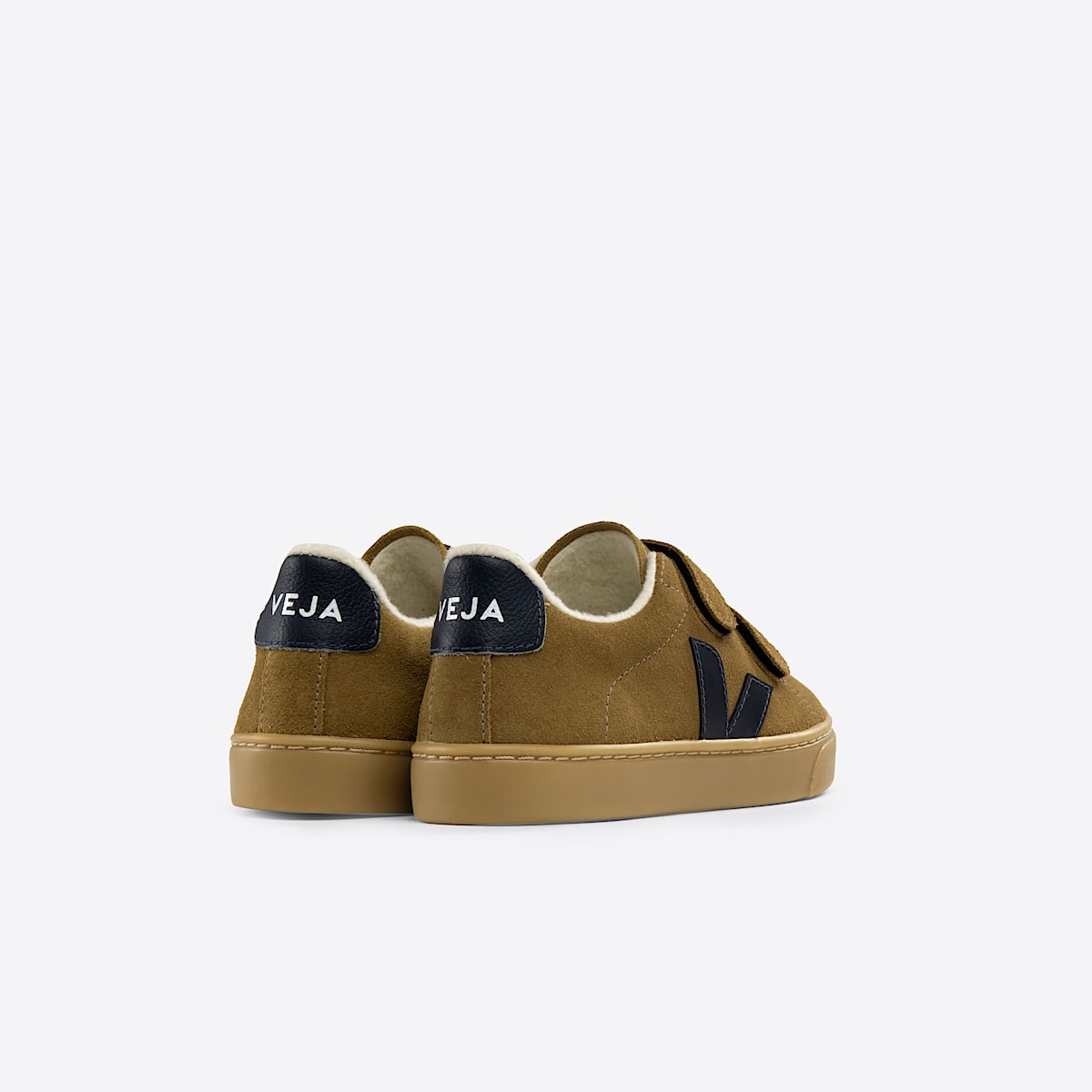 veja sneaker small-esplar-winter wildleder braun SF0303410 Back view