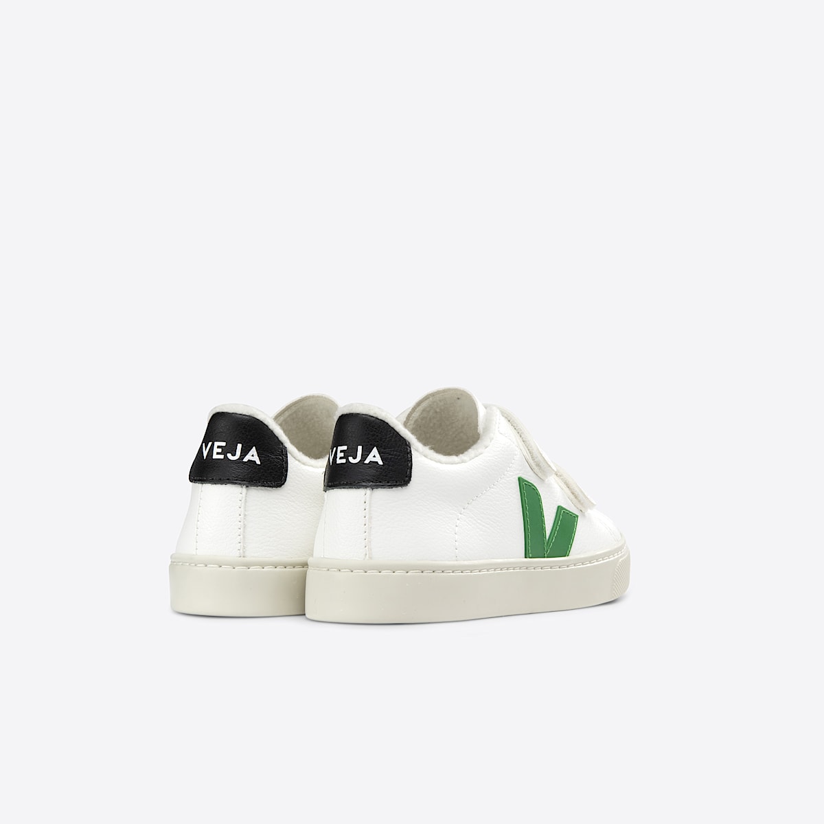 veja baskets small-esplar-winter fourré blanc SF0503413 Back view