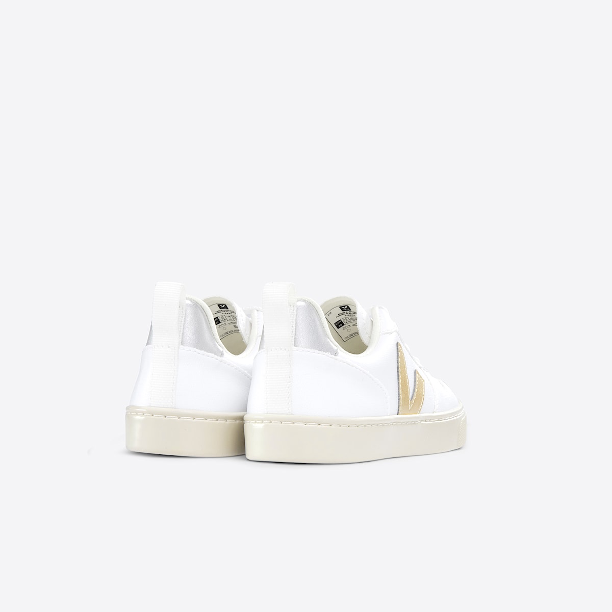 veja small-v-10-laces vegan branco CX0703423C340