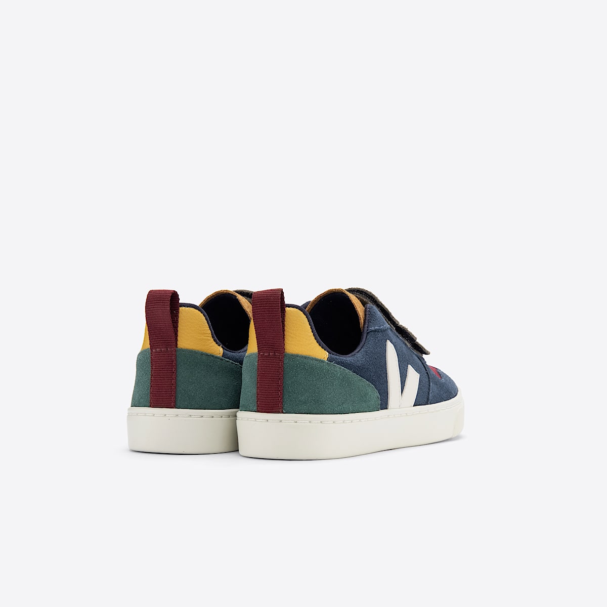 veja sneaker small-v-10 wildleder mehrfarbig CV0303027 Back view