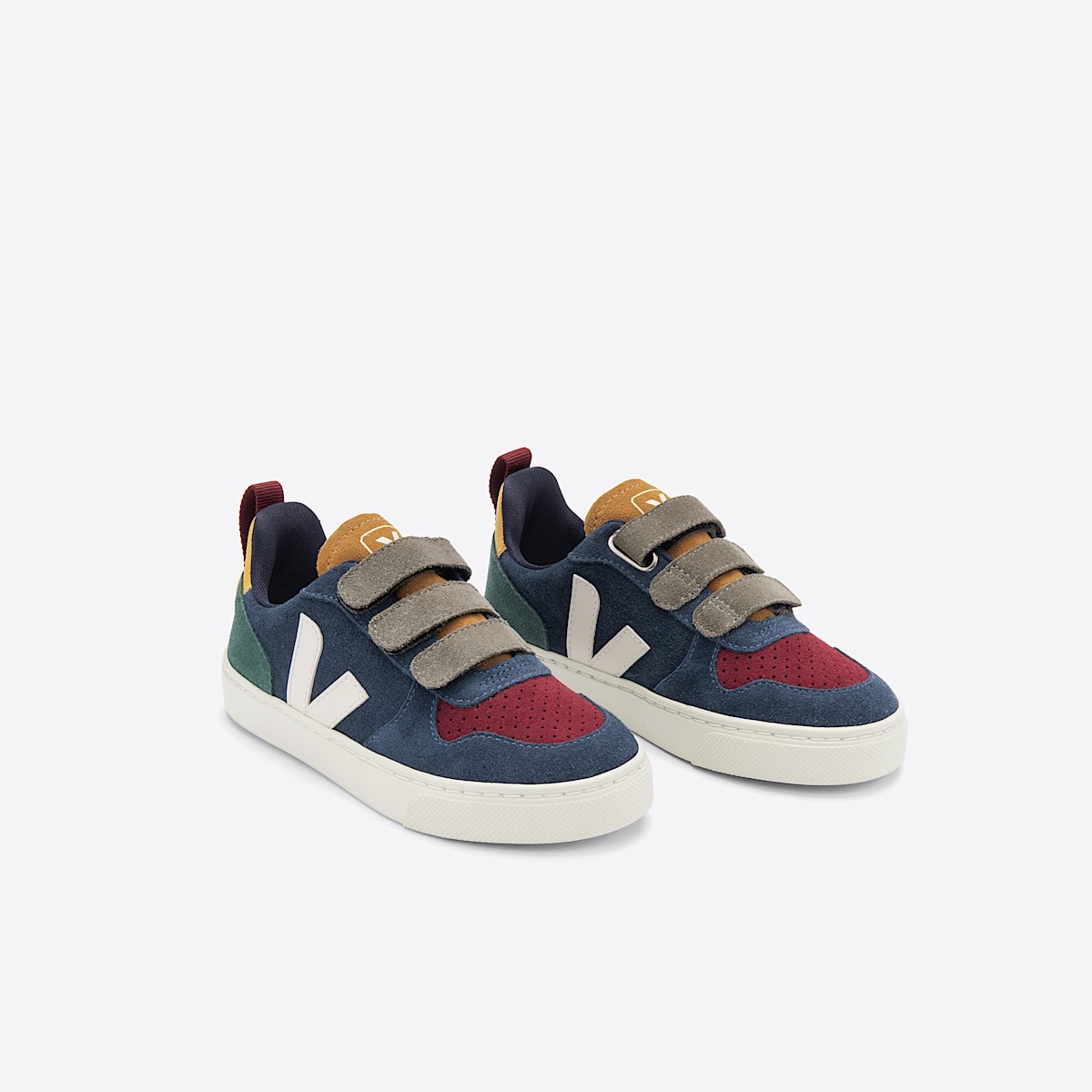 veja sneaker small-v-10 wildleder mehrfarbig CV0303027 Top view