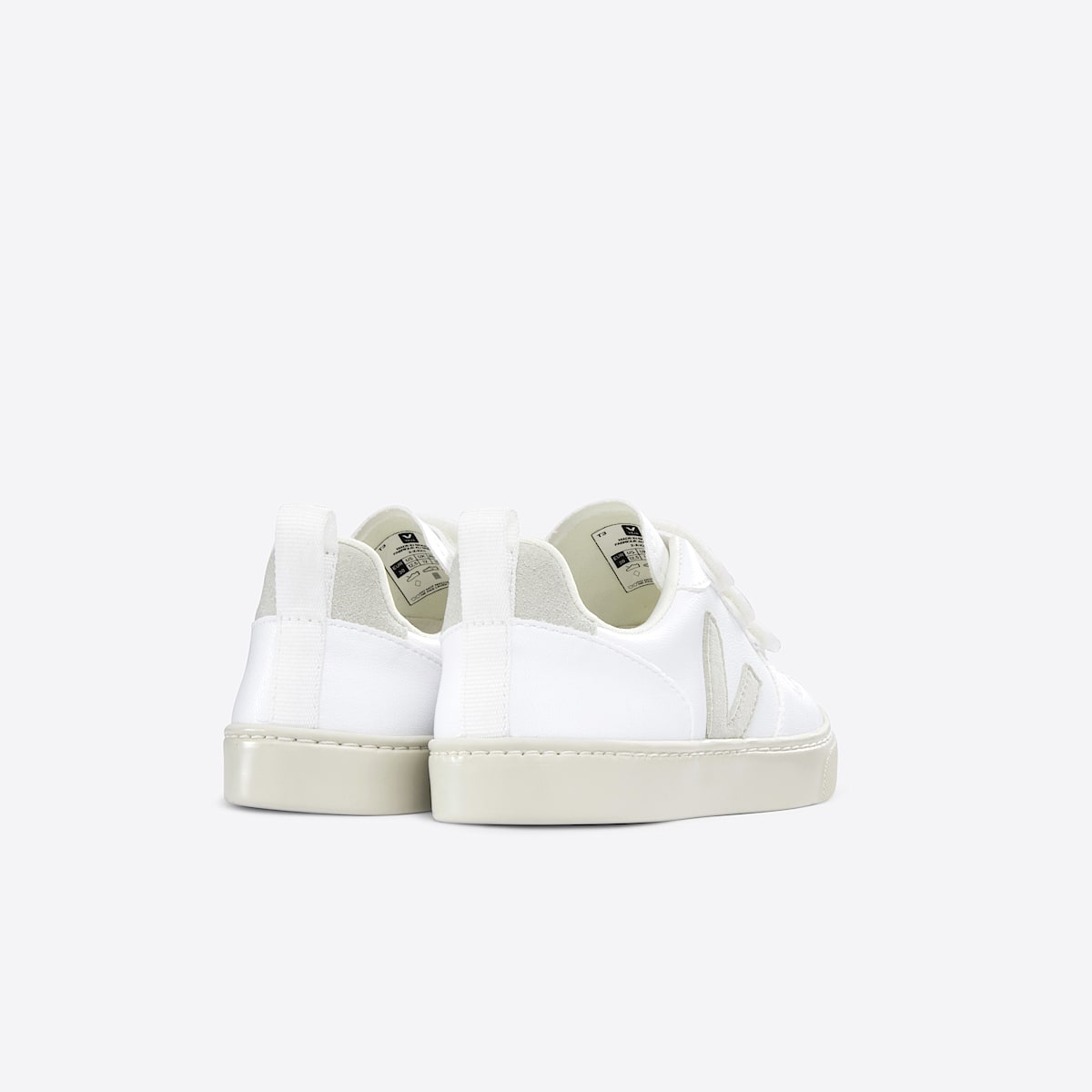 veja sneakers small-v-10 vegan white CV0703420 Back view