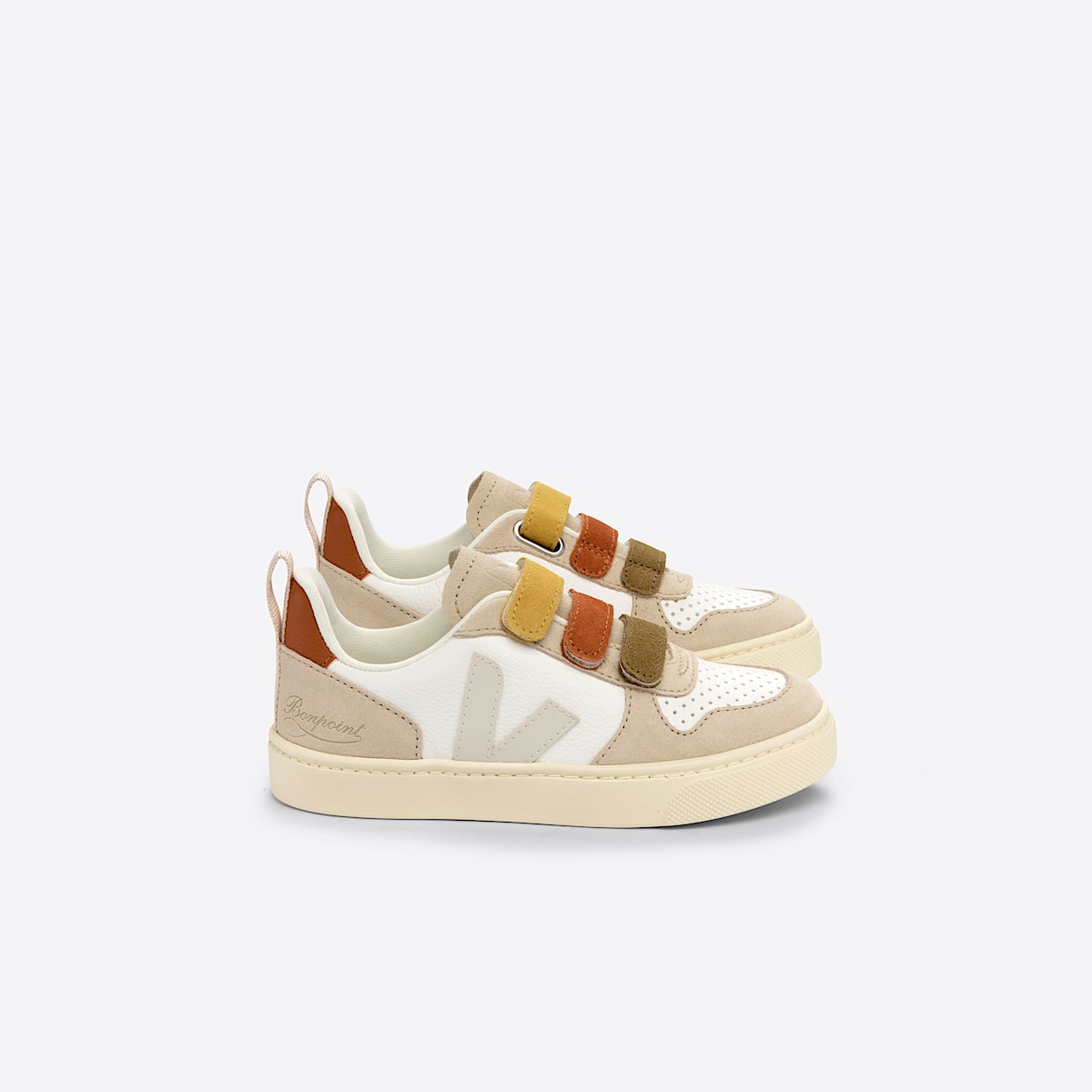 veja small-v-10 leather multicolor CV0303450