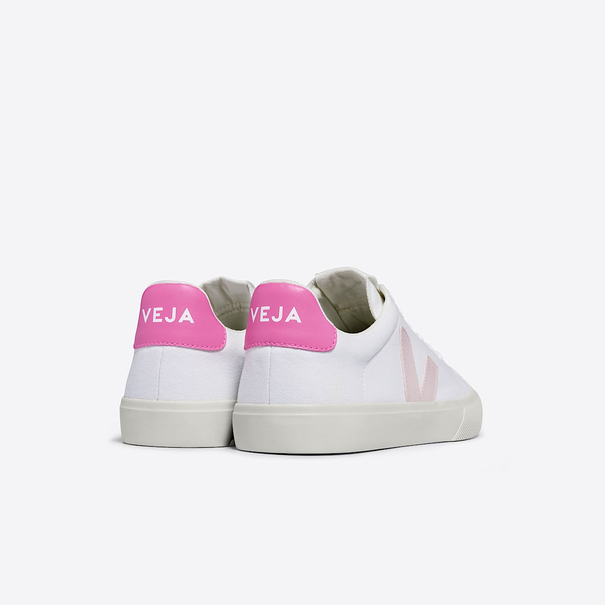 veja sneakers campo-ca cotone-biologico bianco CA0103499 Back view