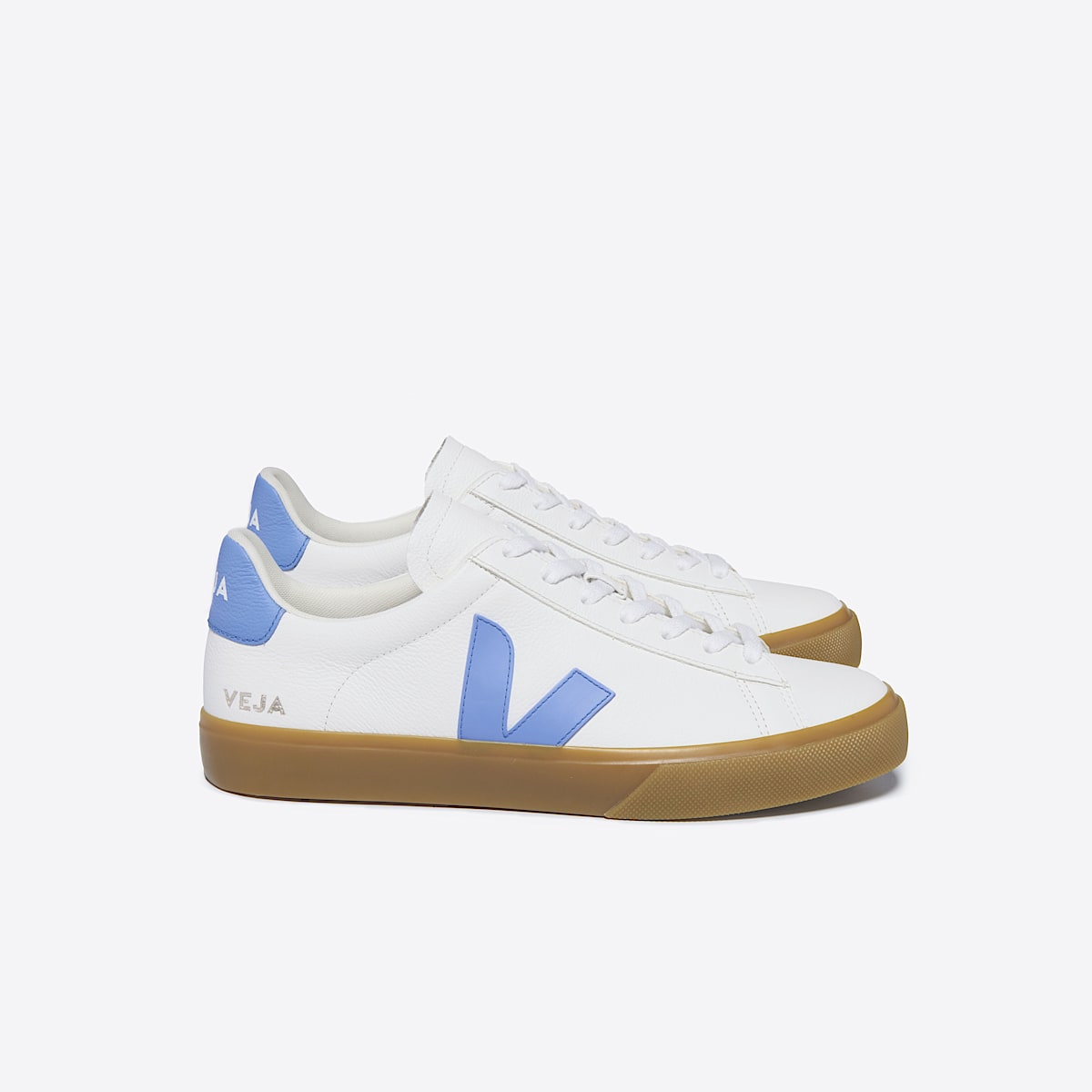 veja baskets campo cuir blanc CP0503645 Lateral view