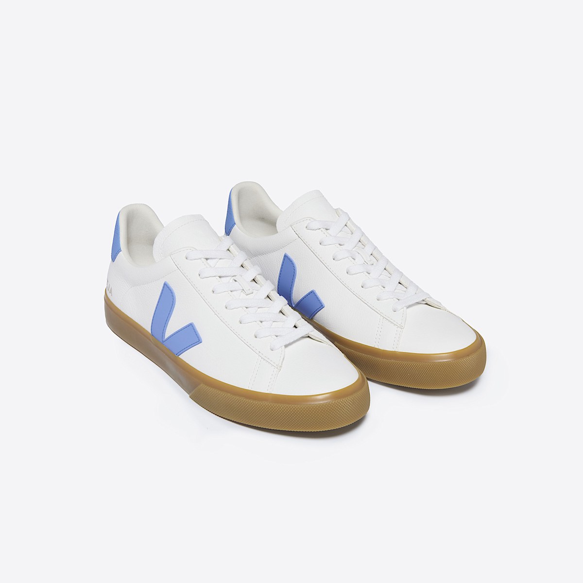 veja baskets campo cuir blanc CP0503645 Top view