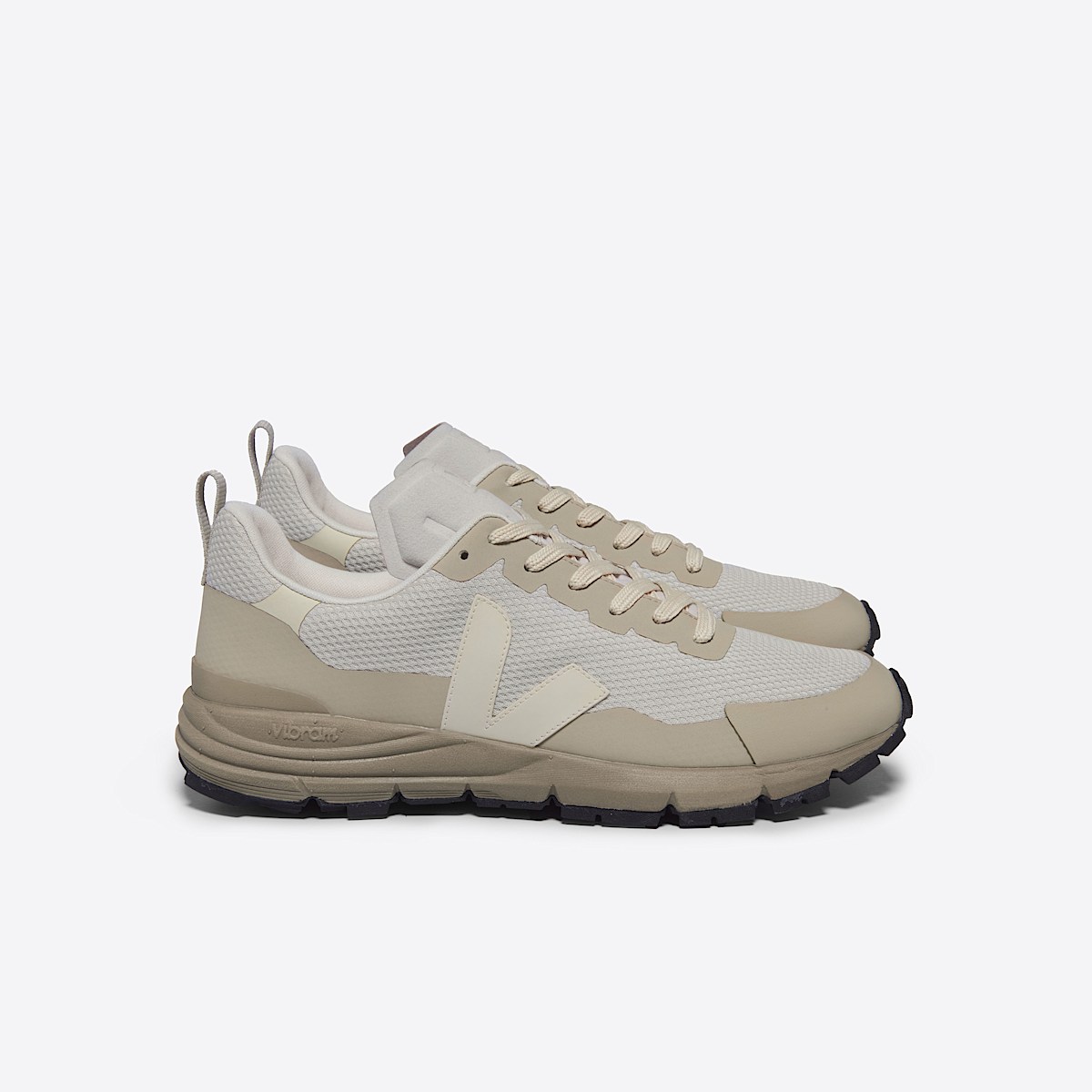 veja baskets dekkan recyclé beige DC1803548 Lateral view