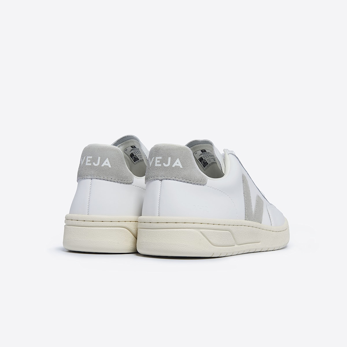 veja sneakers v-12 leather white XD0203484 Back view