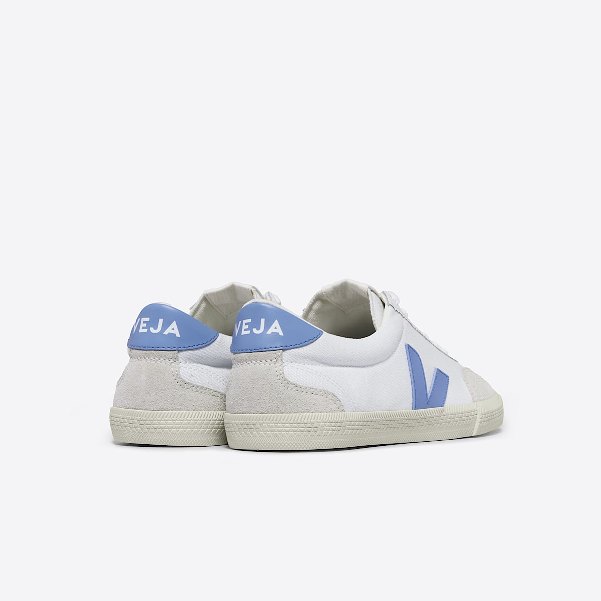 veja sneaker volley bio-baumwolle weiss VO0103648 Back view