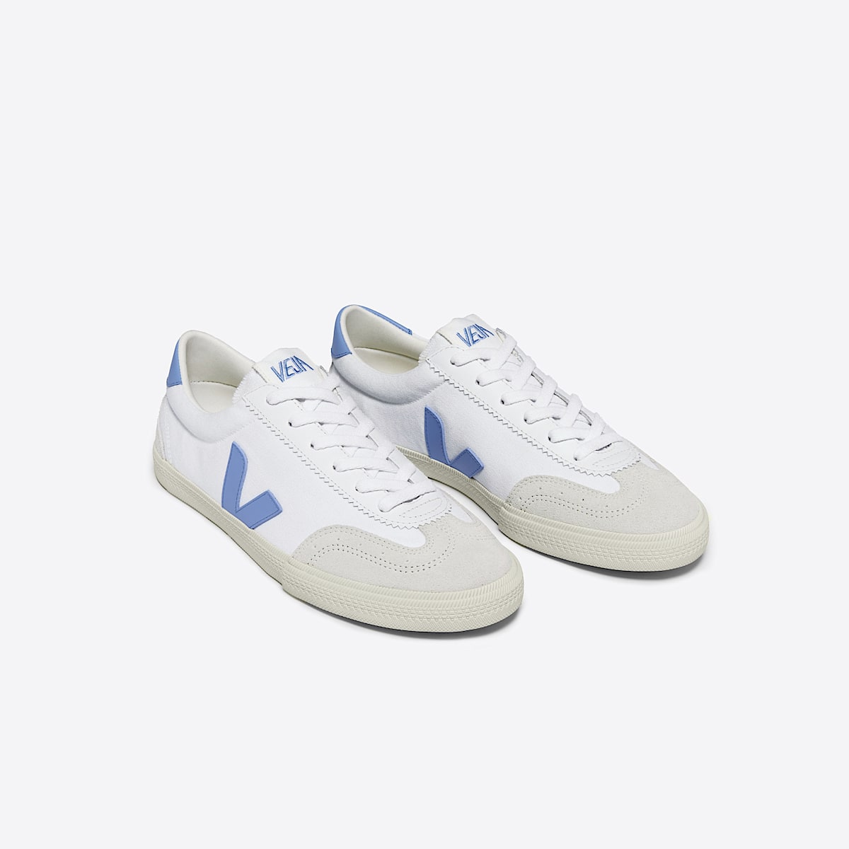 veja baskets volley coton-biologique blanc VO0103648 Top view