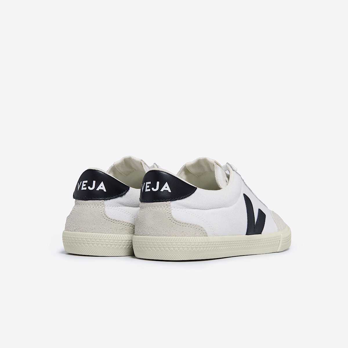 veja baskets volley coton-biologique blanc VO0103524 Back view