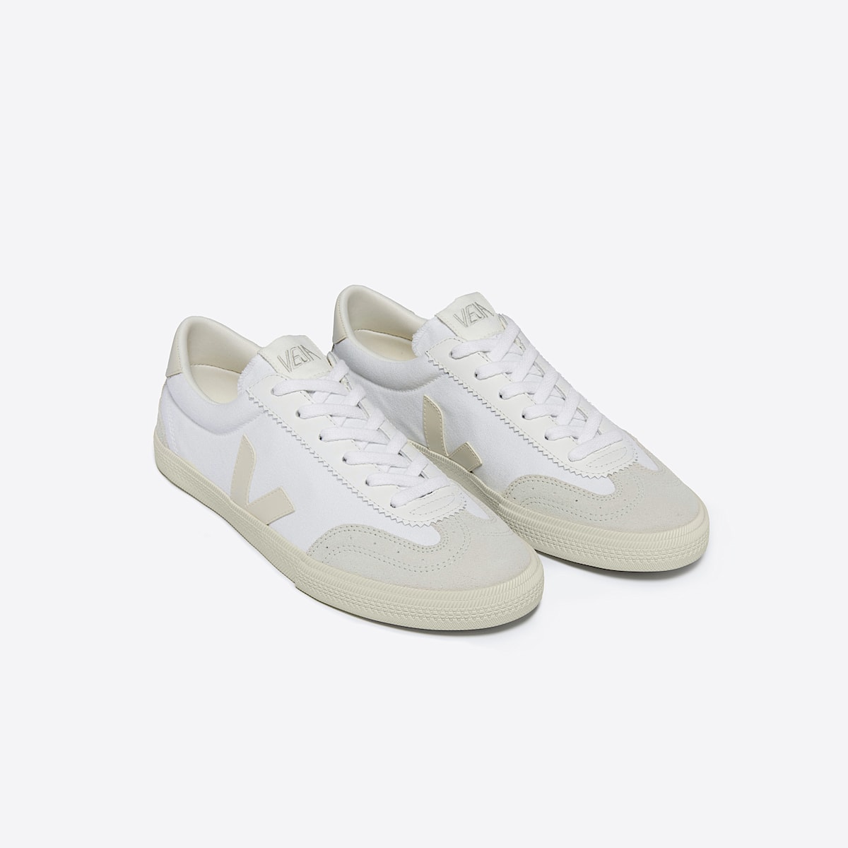 veja baskets volley coton-biologique blanc VO0103523 Top view