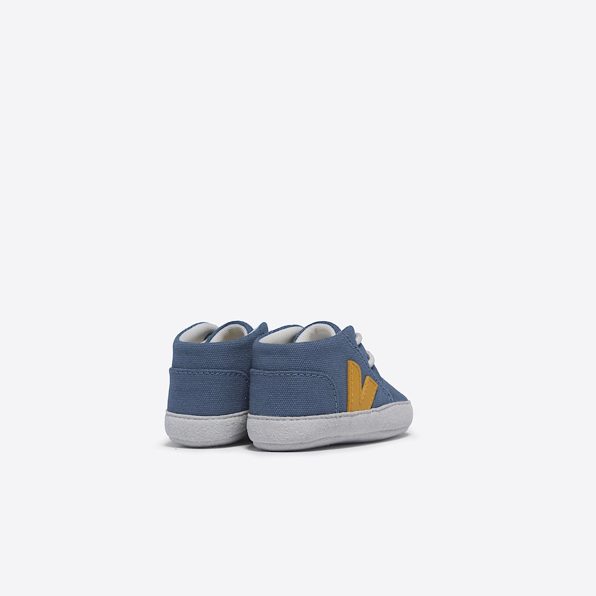 veja sneakers baby cotone-biologico blu BB0103626 Back view