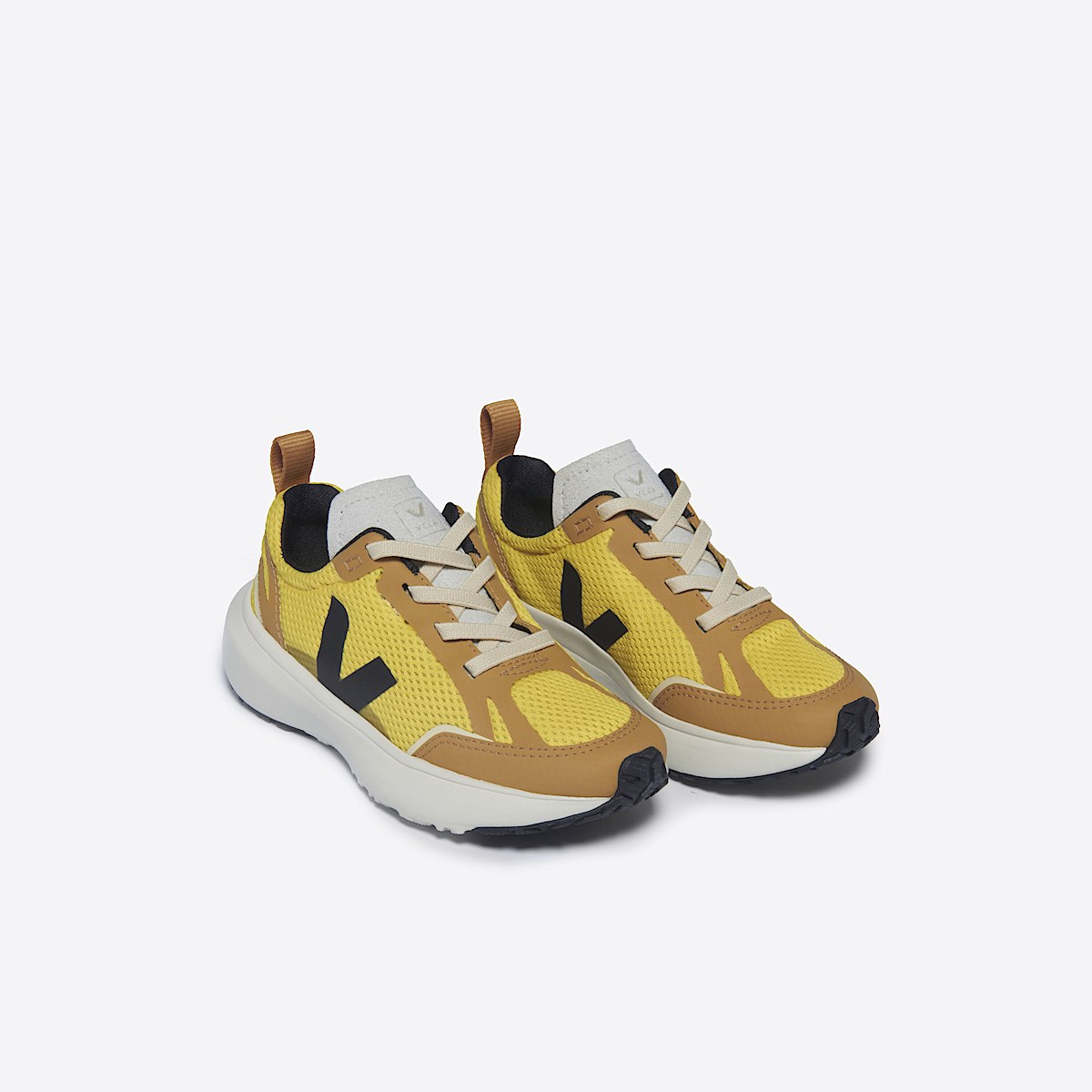 veja baskets small-canary-light recyclé jaune YL1803628 Top view