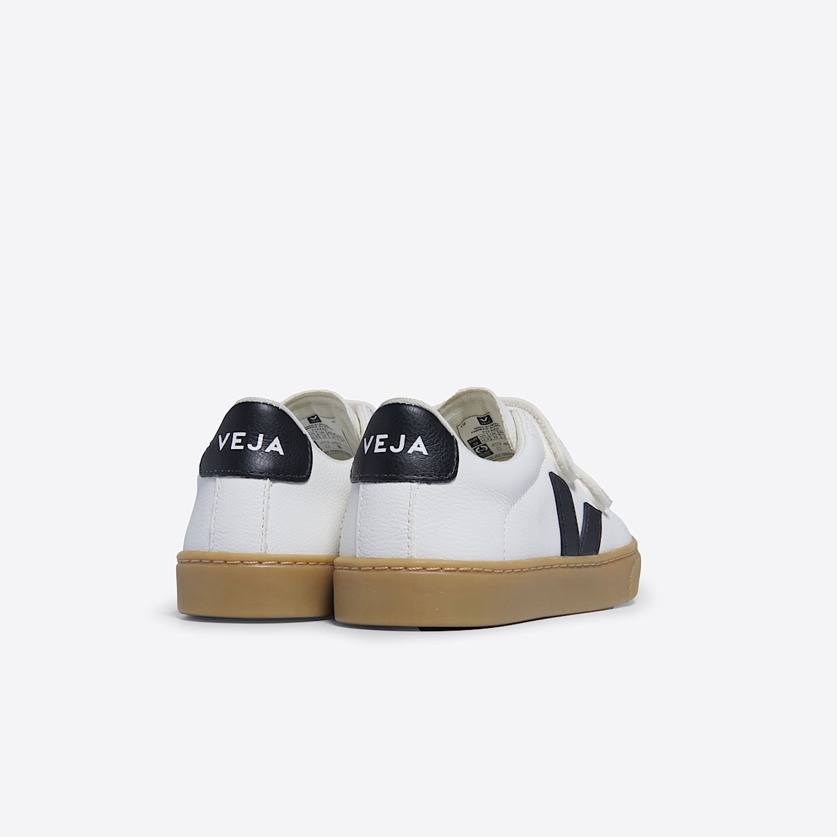 veja sneakers small-esplar leather white SV0503603 Back view