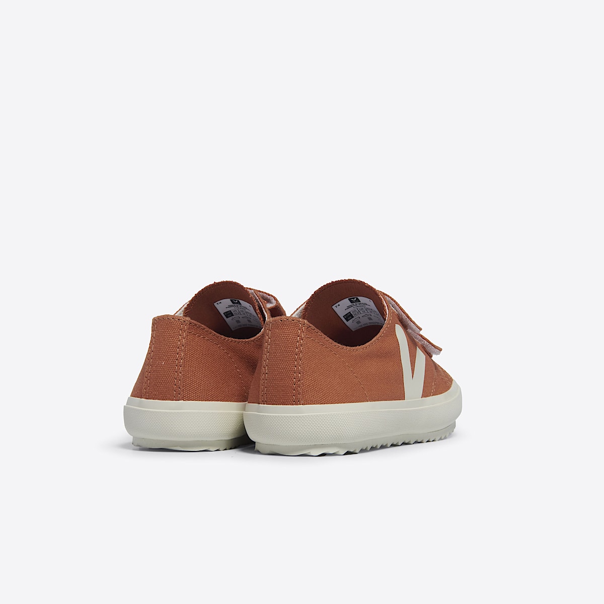 veja sneakers small-ollie organic-cotton orange OV0103618 Back view