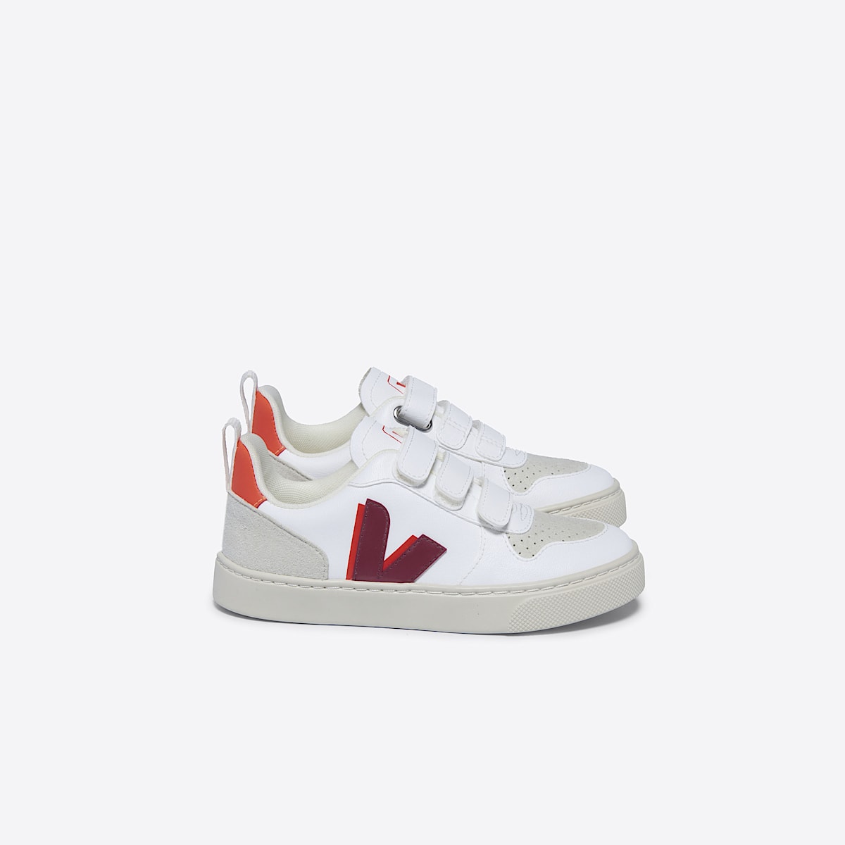 veja baskets small-v-10-w vegan blanc CY0703612 Lateral view