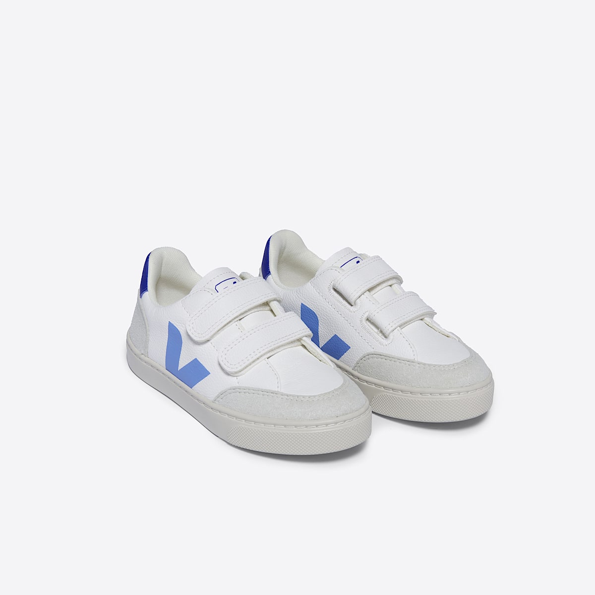 veja baskets small-v-12 cuir blanc XV0503607 Top view