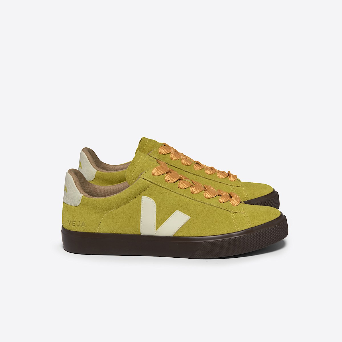 veja sneaker campo wildleder gelb CP0303694 Lateral view