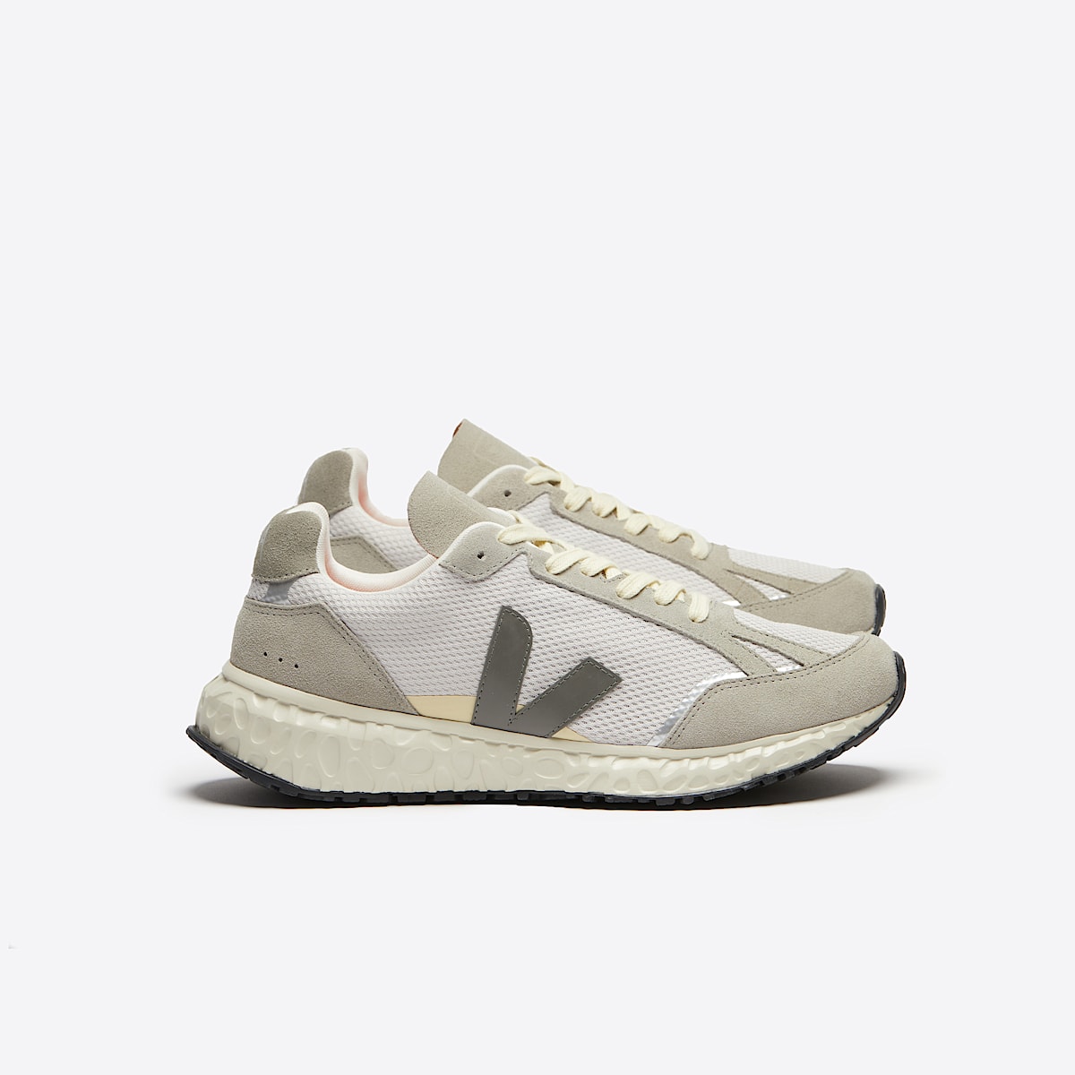 veja baskets condor-royale recyclé gris CO1803847 Lateral view