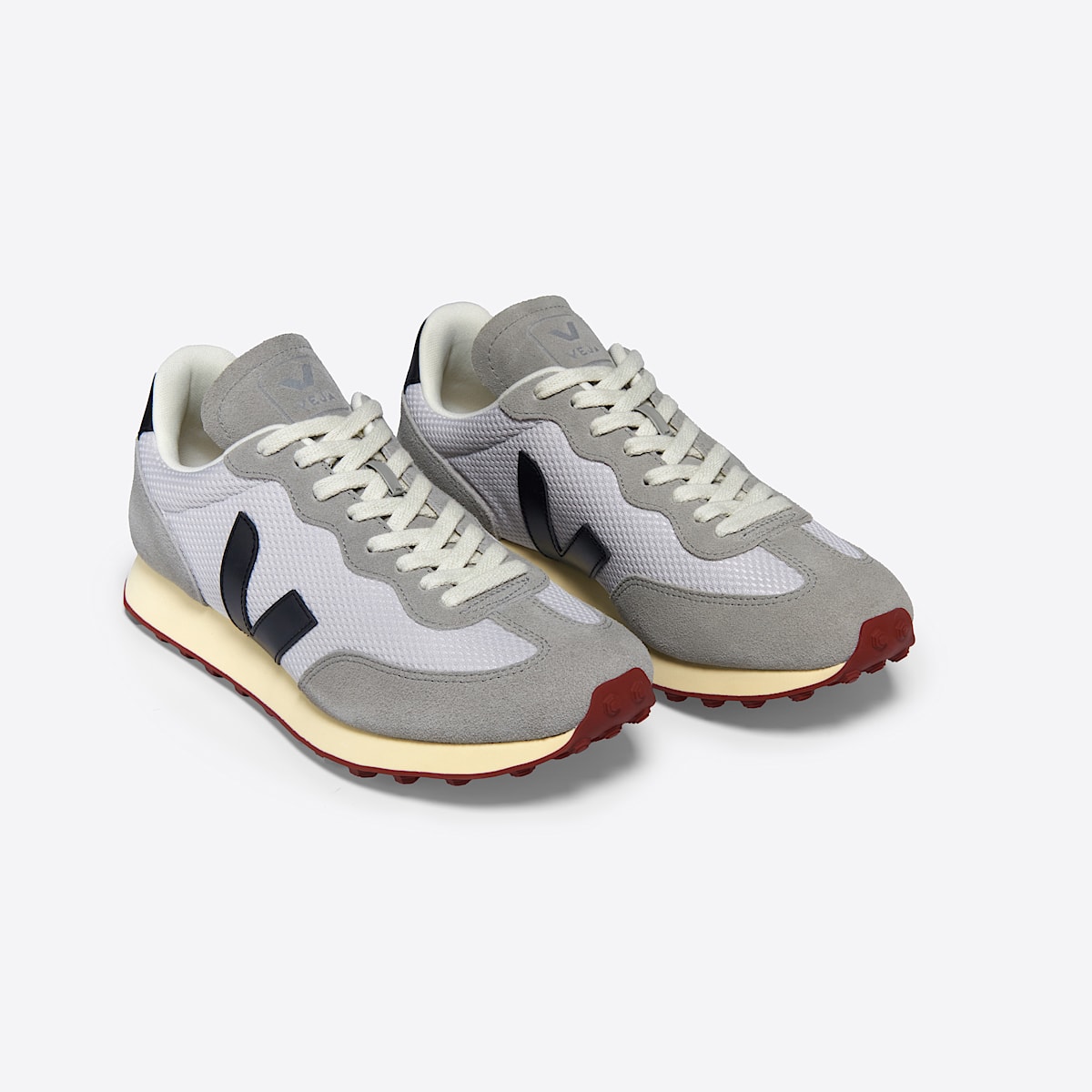 veja sneaker rio-branco recycelte grau RB1803737 Top view