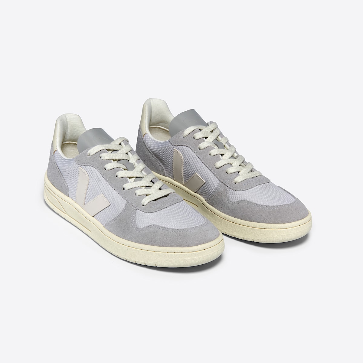 veja sneakers v-10 recycled grey VX1803674 Top view