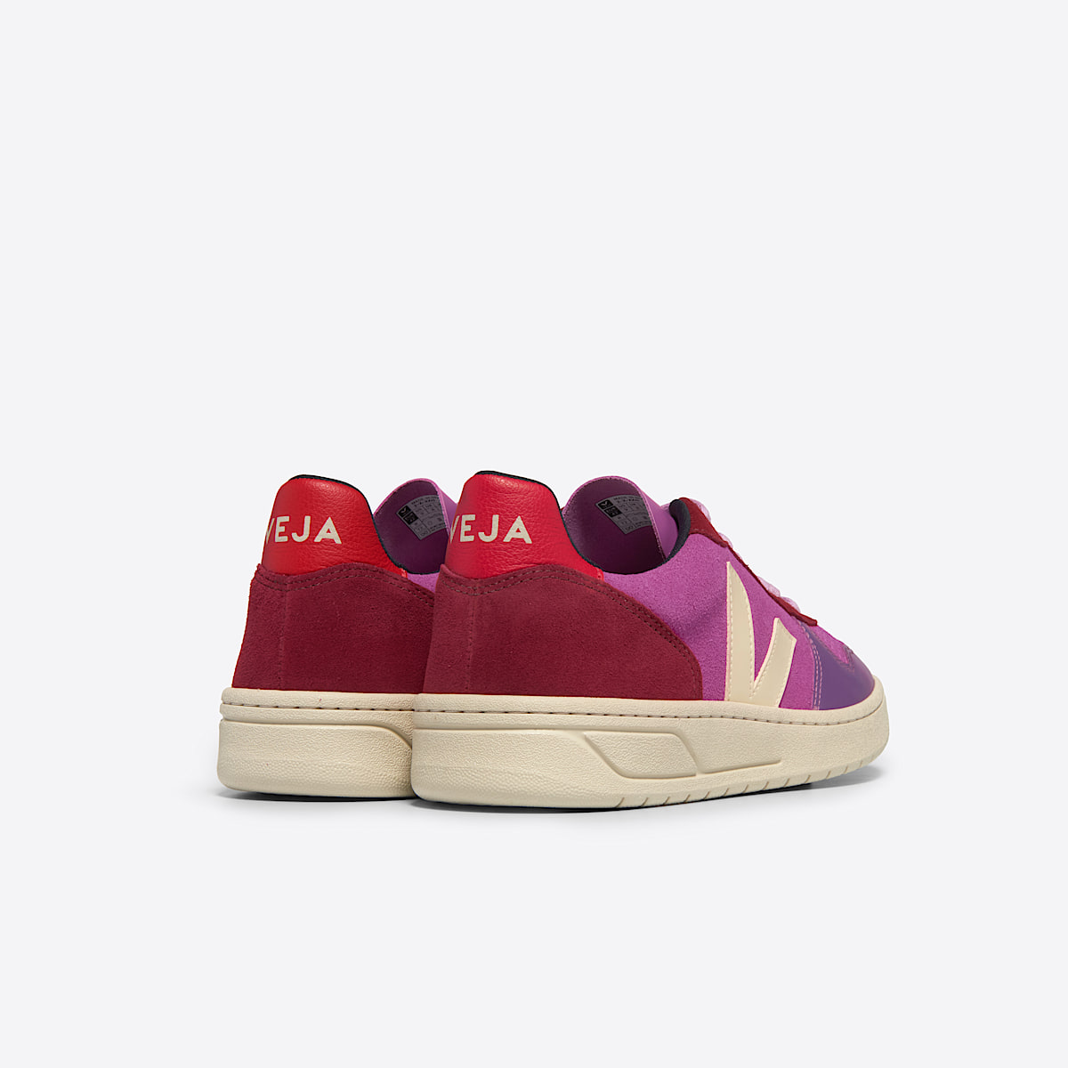 veja sneaker v-10 wildleder mehrfarbig VX0303668 Back view