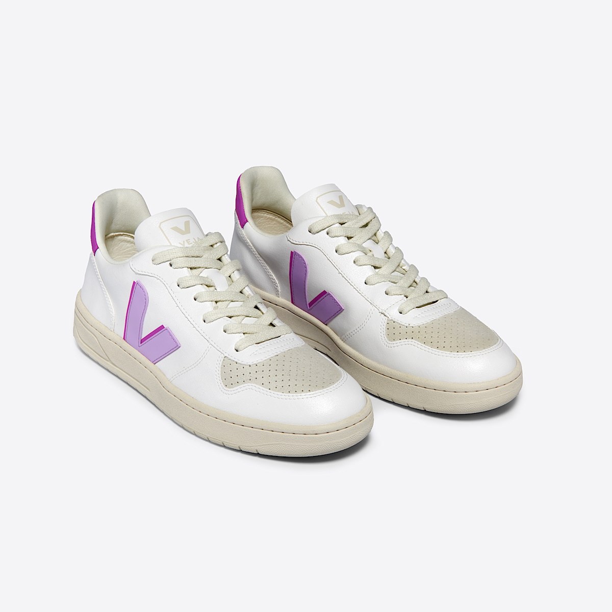 veja baskets v-10-w-ii vegan blanc VW0703676 Top view