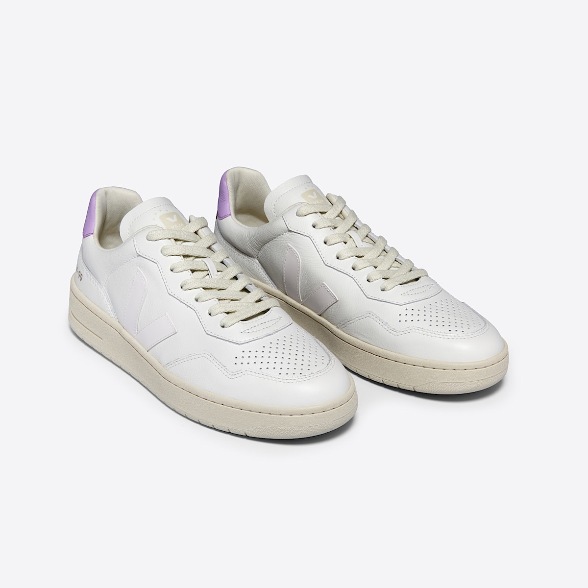 veja baskets v-90 cuir blanc VD2003708 Top view