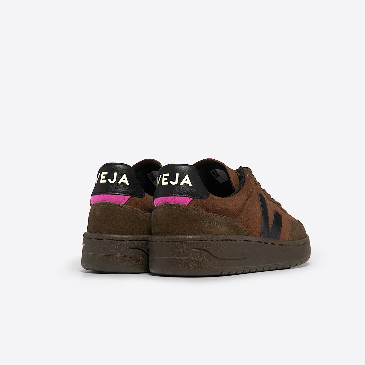 veja sneaker v-90 wildleder braun VD0303663 Back view