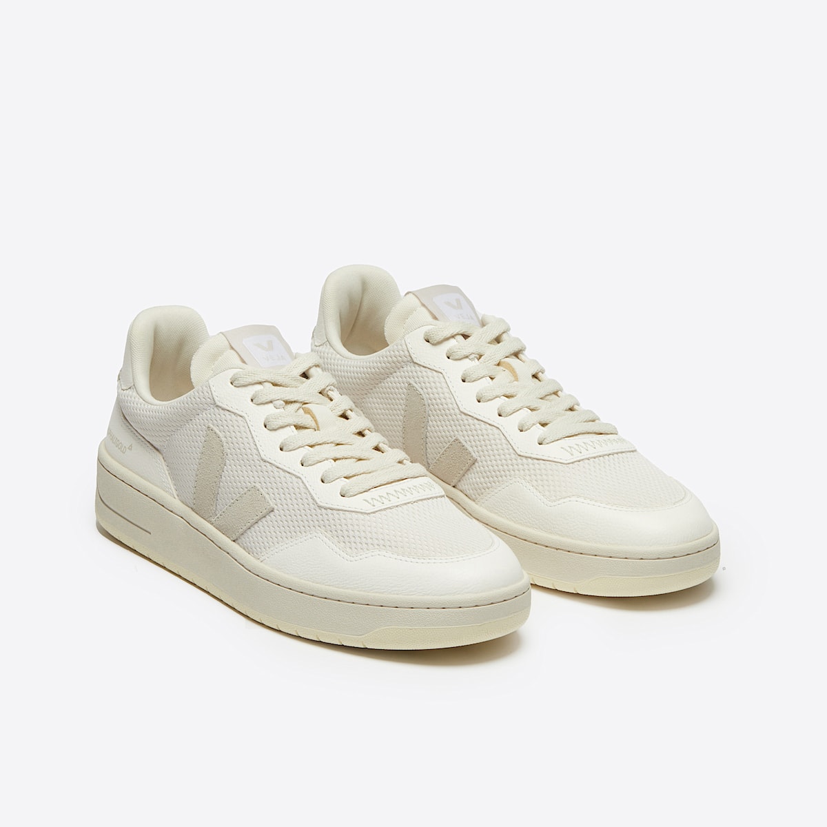 veja baskets veja-x-asphaltgold recyclé beige VG1803855 Top view