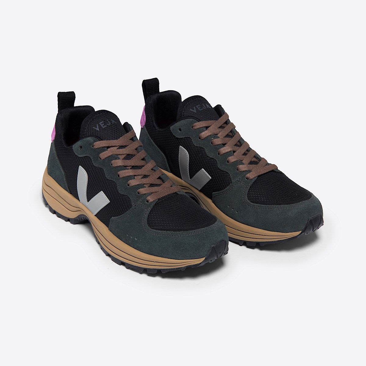 veja sneakers venturi-ii recycled black VR1803757 Top view