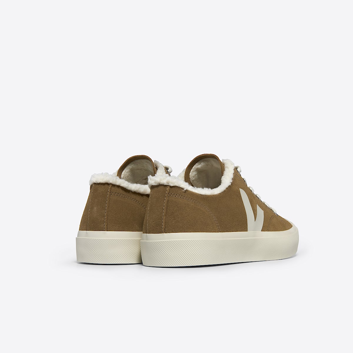 veja sneakers wata-ii-low-winter fured brown PW0303729 Back view