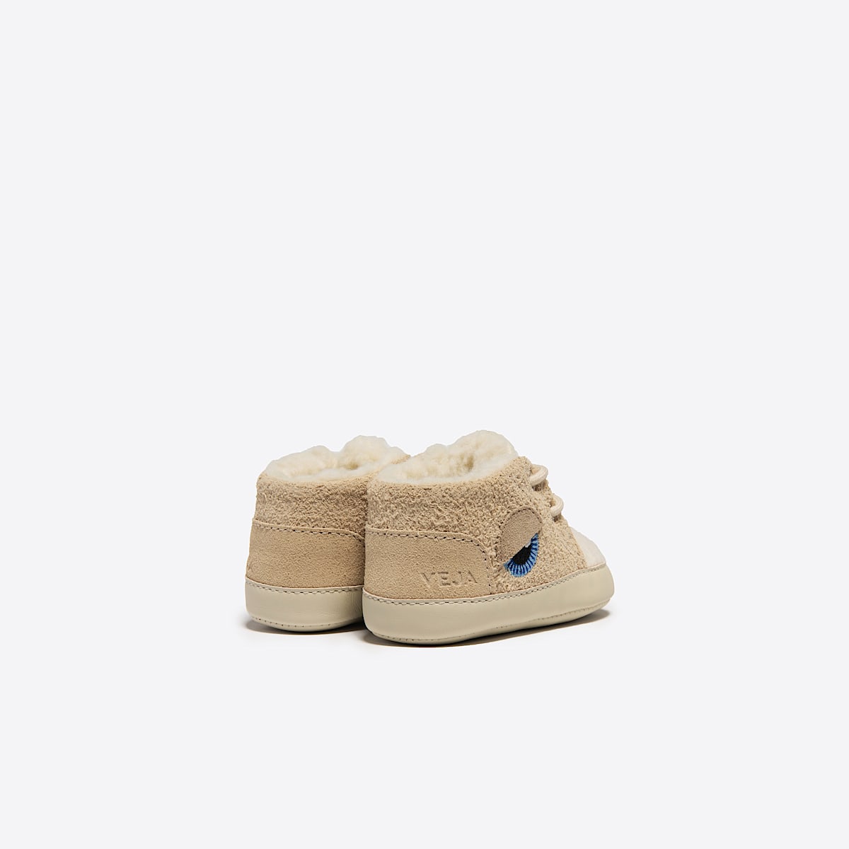 veja baskets veja-x-bigstuffed-(baby) fourré beige BG2903842 Back view