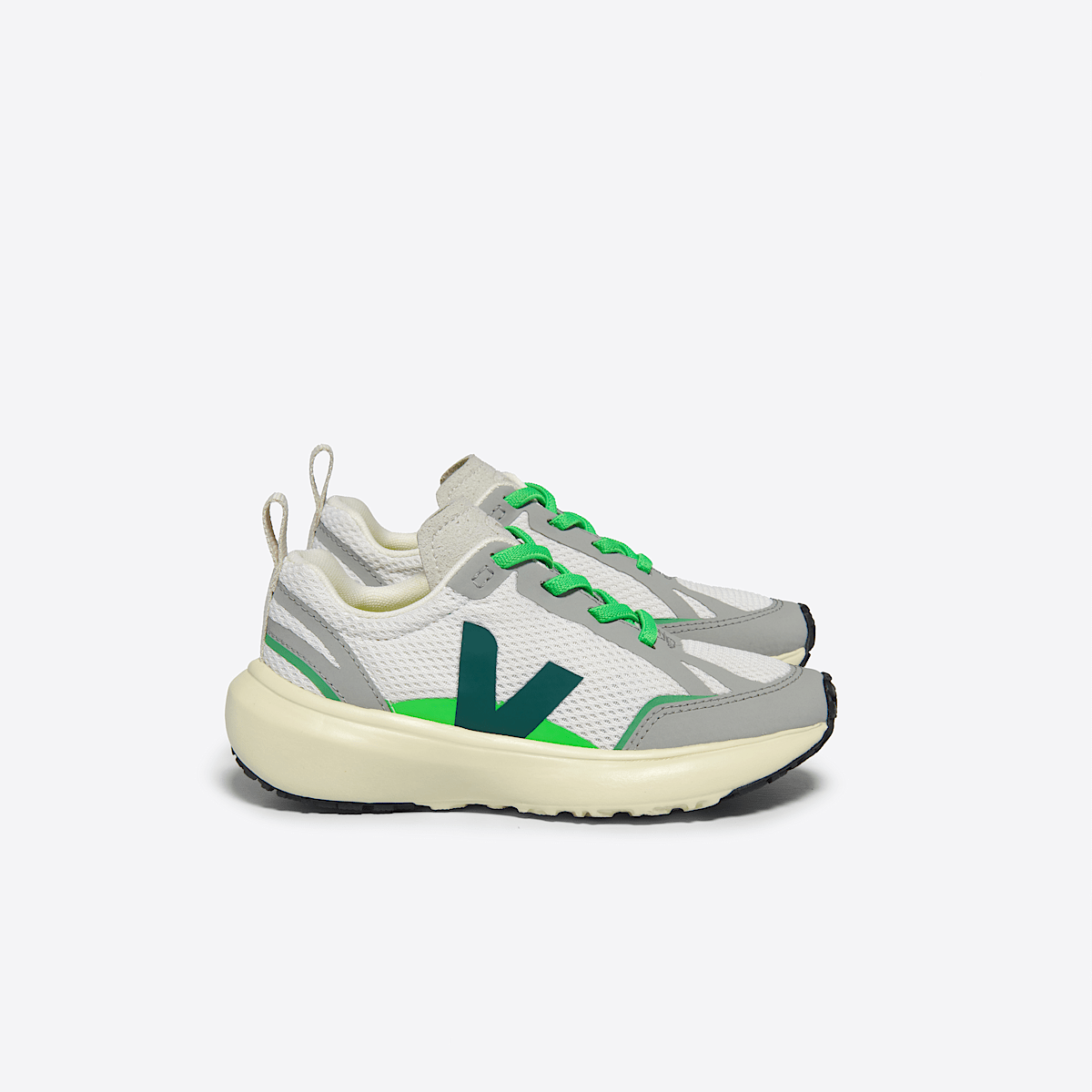veja small-canary-light reciclado cinzento YL1803820C210