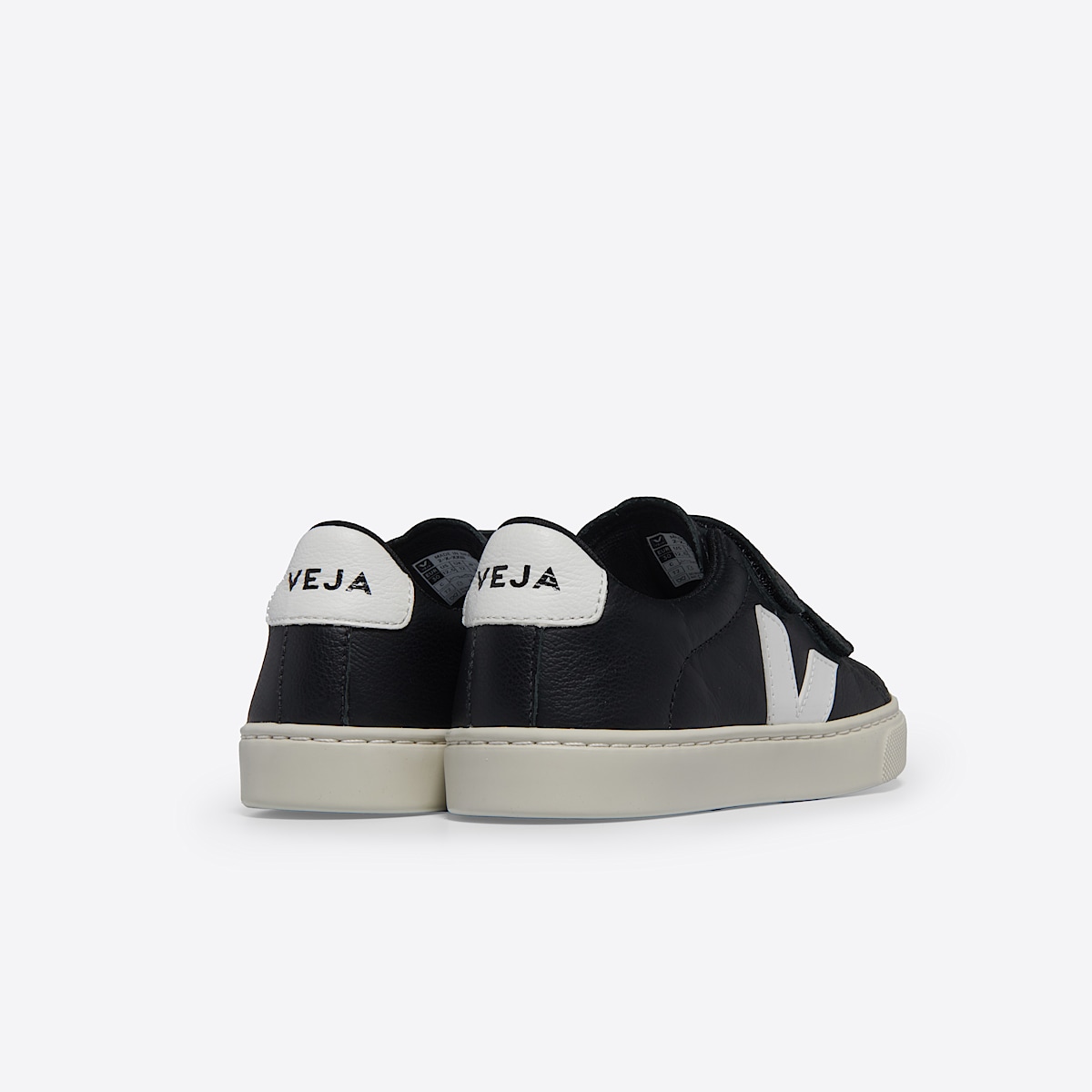 veja baskets small-esplar cuir noir SV0503790 Back view