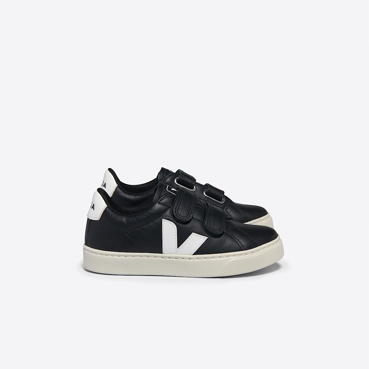 veja baskets small-esplar cuir noir SV0503790 Lateral view