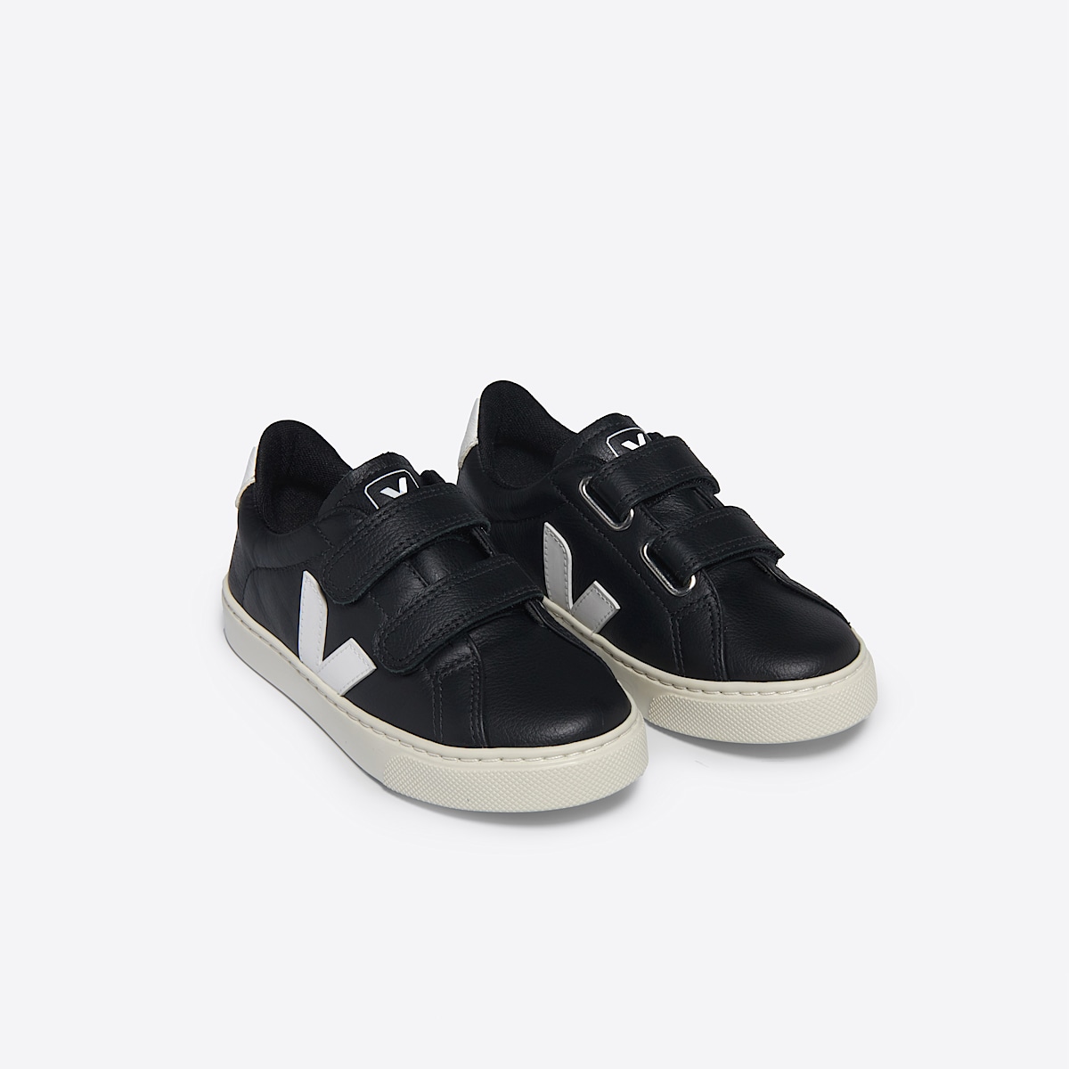 veja baskets small-esplar cuir noir SV0503790 Top view