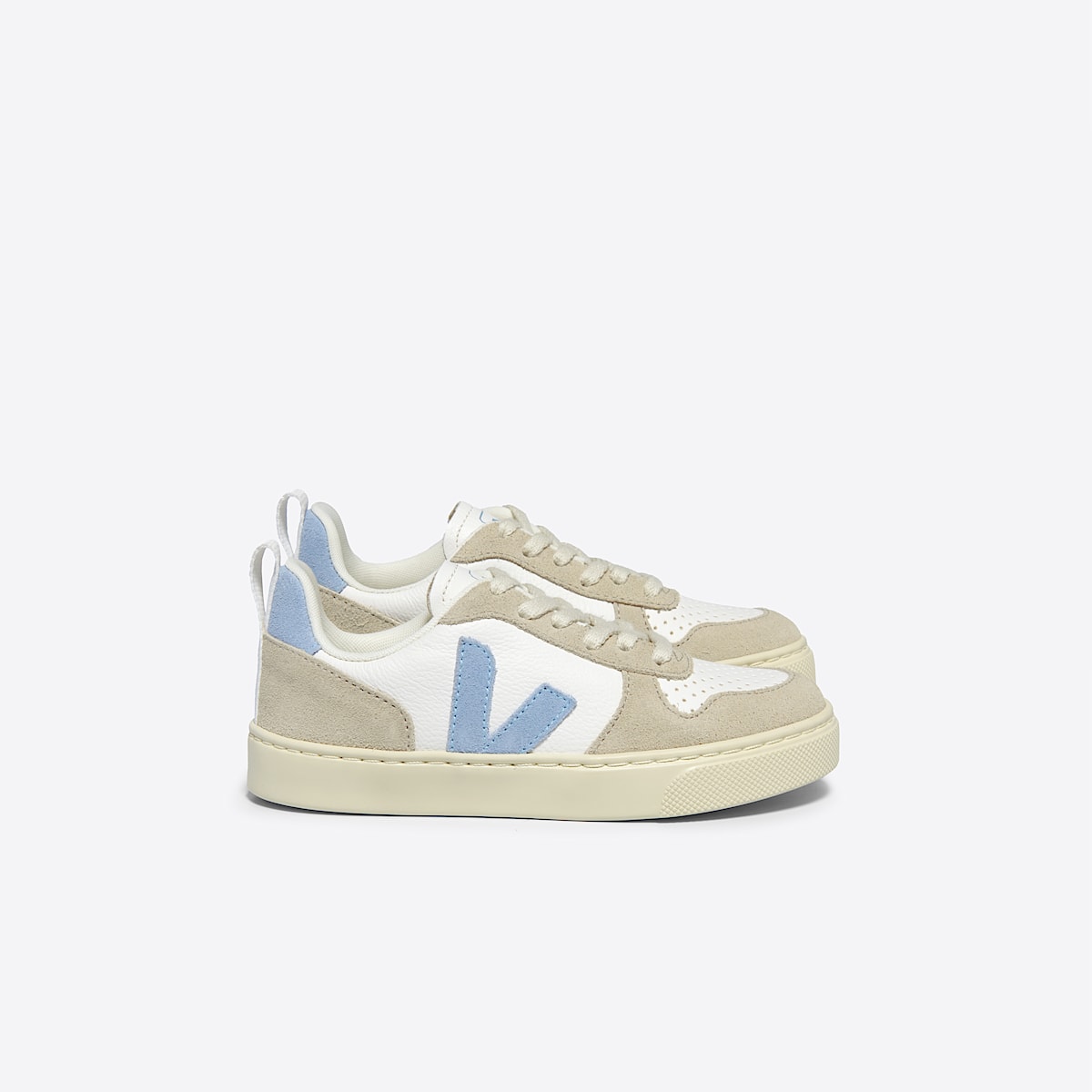 veja sneaker small-v-10-laces leder weiss CX0503808 Lateral view