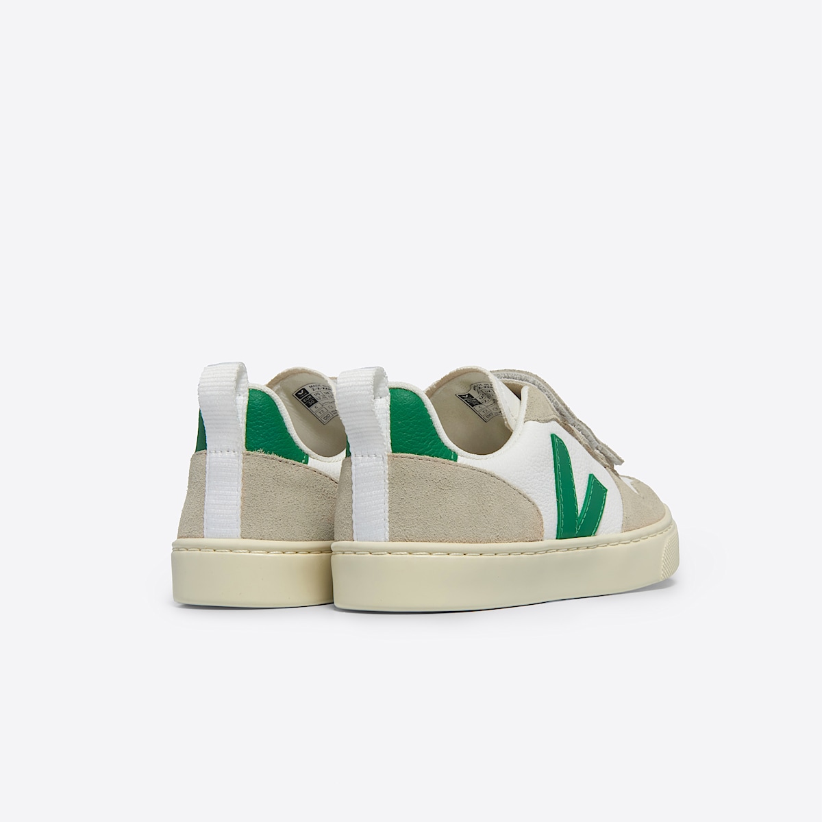 veja sneakers small-v-10 leather white CV0503800 Back view