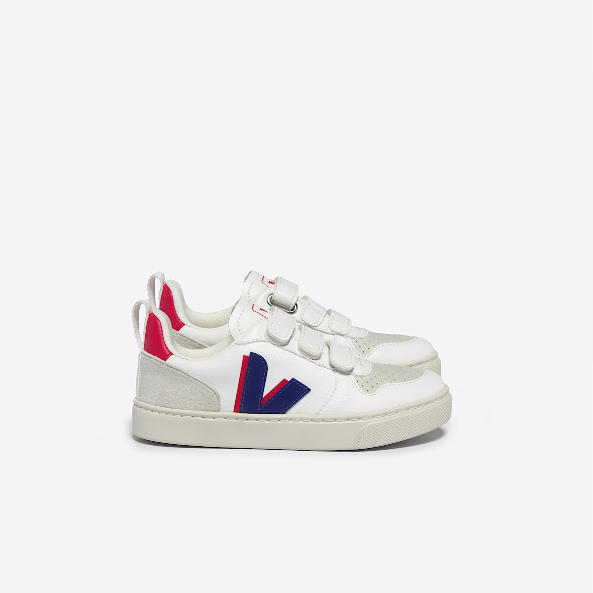 veja sneakers small-v-10-w vegan white CY0703805 Lateral view